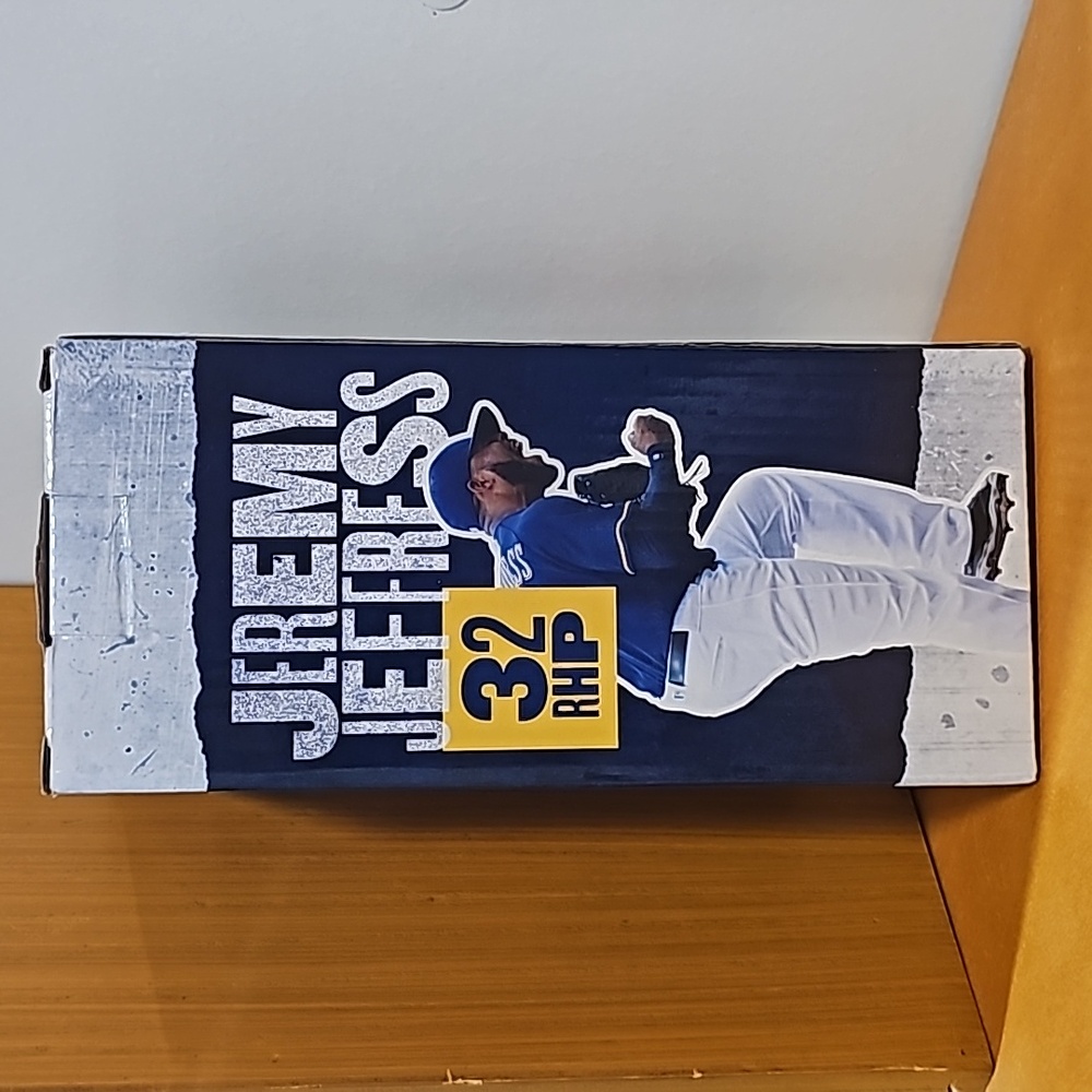 NIB Milwaukee Brewers #32 RHP Jeremy Jeffress Bobblehead